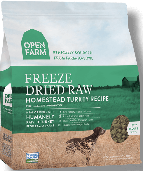 Open Farm Turkey Freeze Dried Dog Food Jeffrey s Natural Pet Foods